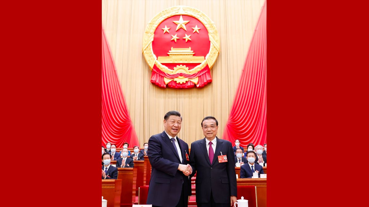 習近平與李克強。(中國共產黨官網) 習近平與李克強。(中國共產黨官網)