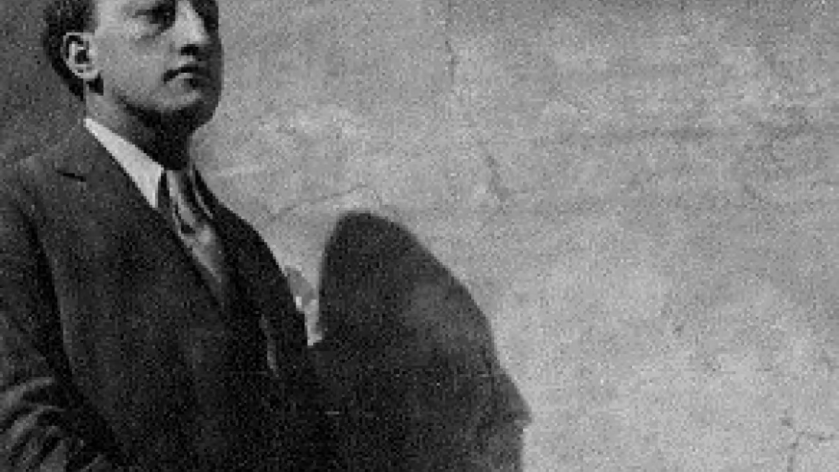 1920年代的米格爾.安赫爾.阿斯圖里亞斯(Miguel Ángel Asturias)(Wikipedia/Public Domain)