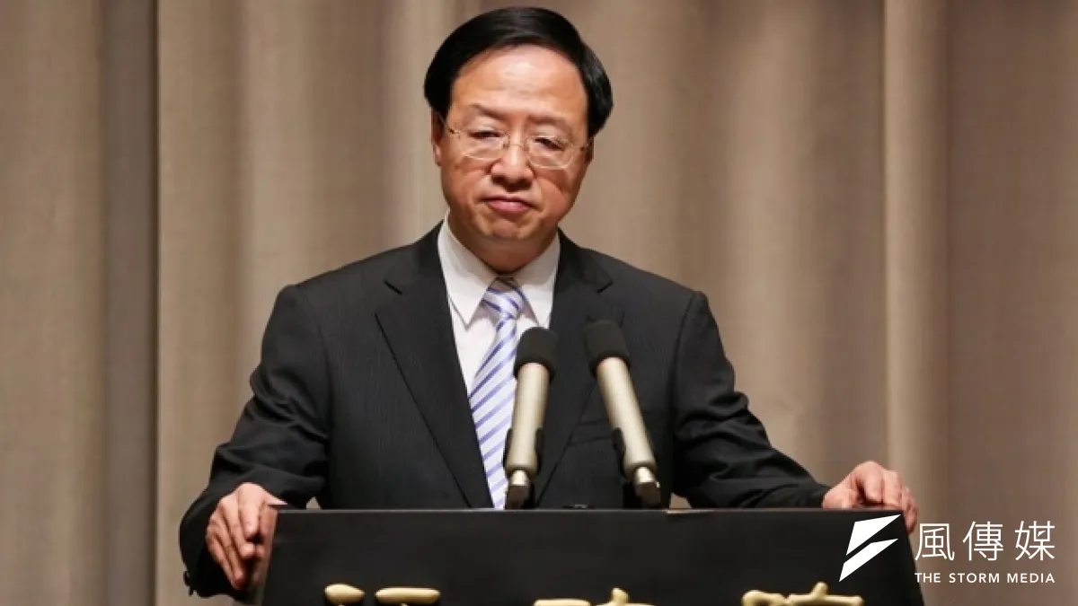 面對服貿爭議,行政院長江宜樺召開「國際經貿策略小組暨TPP/RCEP專案小組」會議謀對策。(余志偉攝)