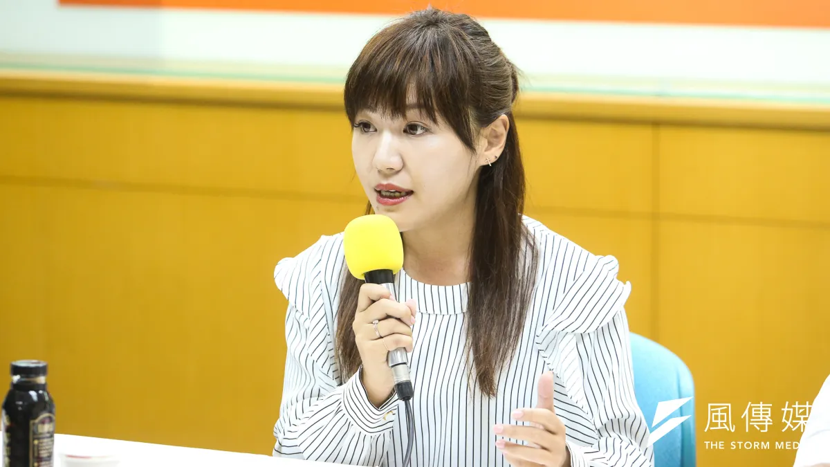 民進黨內年輕世代日前組成「青年民主回防陣線」,成員包括台北市吳沛憶(見圖)、新北市戴瑋姍、基隆市張之豪、台中市黃守達等4位新科準議員。(資料照,陳明仁攝)