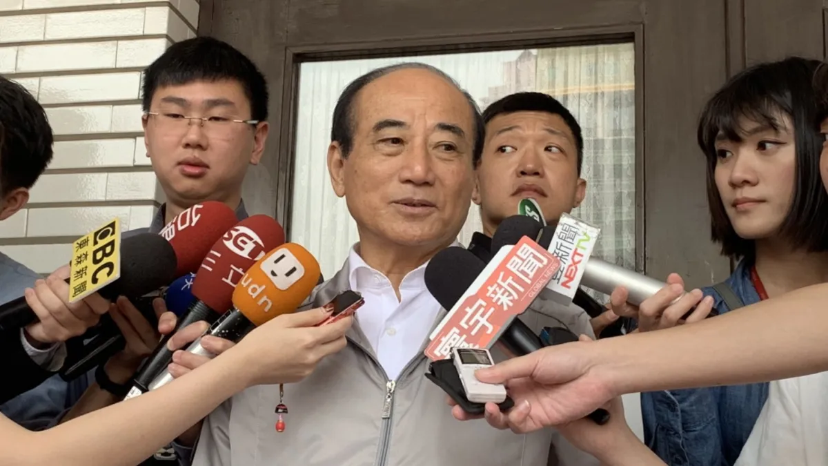 前立法院長王金平回應國民黨黨內初選之爭。(王金平辦公室提供)
