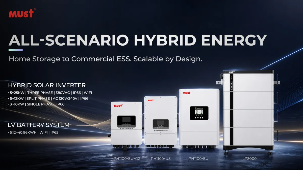 MUST Debuts All-Scenario Hybrid Energy Series at SNEC 2026