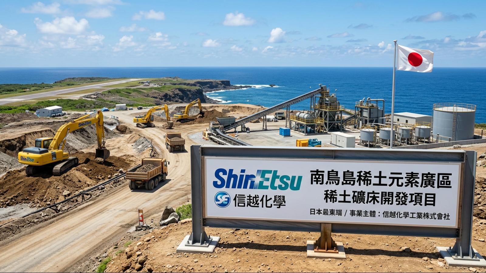 海中雄觀點:南鳥島加信越化學,日本稀土產業要迎來大爆發了嗎?