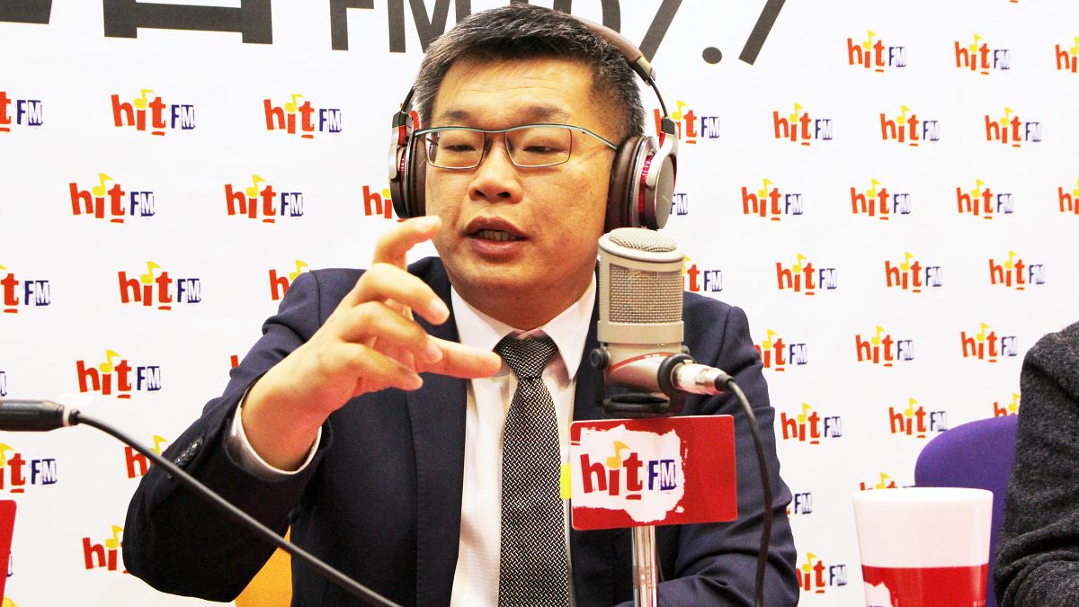 立法院副院長蔡其昌3日上午接受《周玉蔻嗆新聞》專訪。(Hit Fm《周玉蔻嗆新聞》製作單位提供) 立法院副院長蔡其昌3日上午接受《周玉蔻嗆新聞》專訪。(Hit Fm《周玉蔻嗆新聞》製作單位提供)
