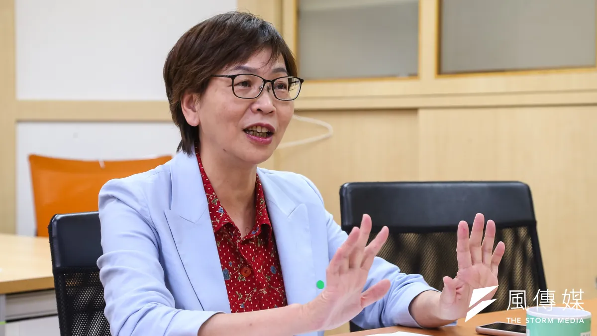 立委蔡壁如24日接受《風傳媒》專訪,回應罷韓等相關問題。(顏麟宇攝)