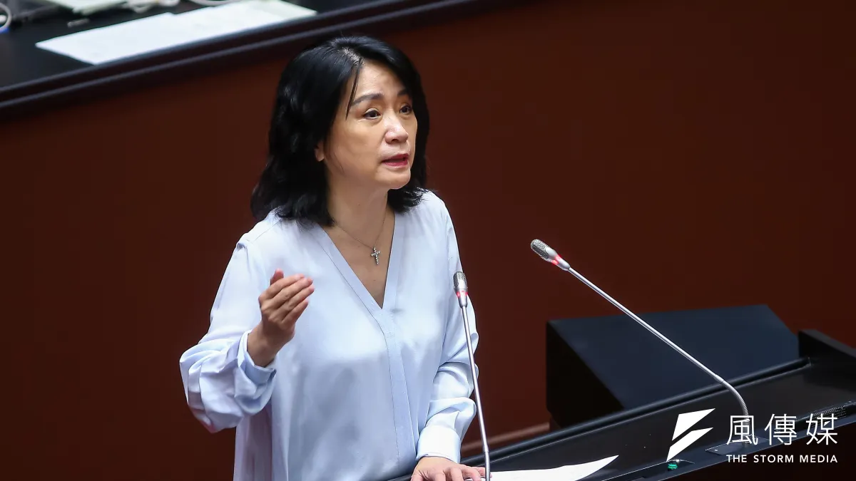 國民黨立委李貴敏6日表示,「我真的很想問問民進黨,開放萊豬進口,台灣究竟換到了什麼?」(顏麟宇攝)
