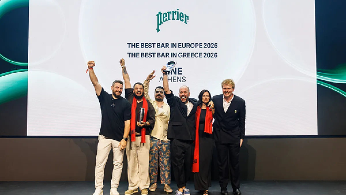 LINE IN ATHENS NAMED NO.1 AS INAUGURAL LIST OF EUROPE'S 50 BEST BARS 2026 IS UNVEILED