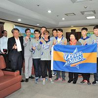 電競海洋星隊將代表高雄出征 陳菊勉勵發揮港都熱血精神 電競海洋星隊將代表高雄出征 陳菊勉勵發揮港都熱血精神