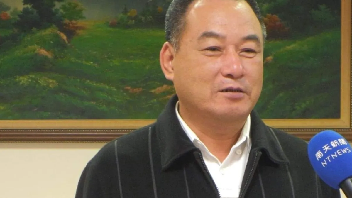 學甲88槍擊案發生兩地之一,就在前台南市議員謝財旺(見圖)女兒謝舒凡的競選總部。(取自臉書粉專擔當 魄力 謝財旺)