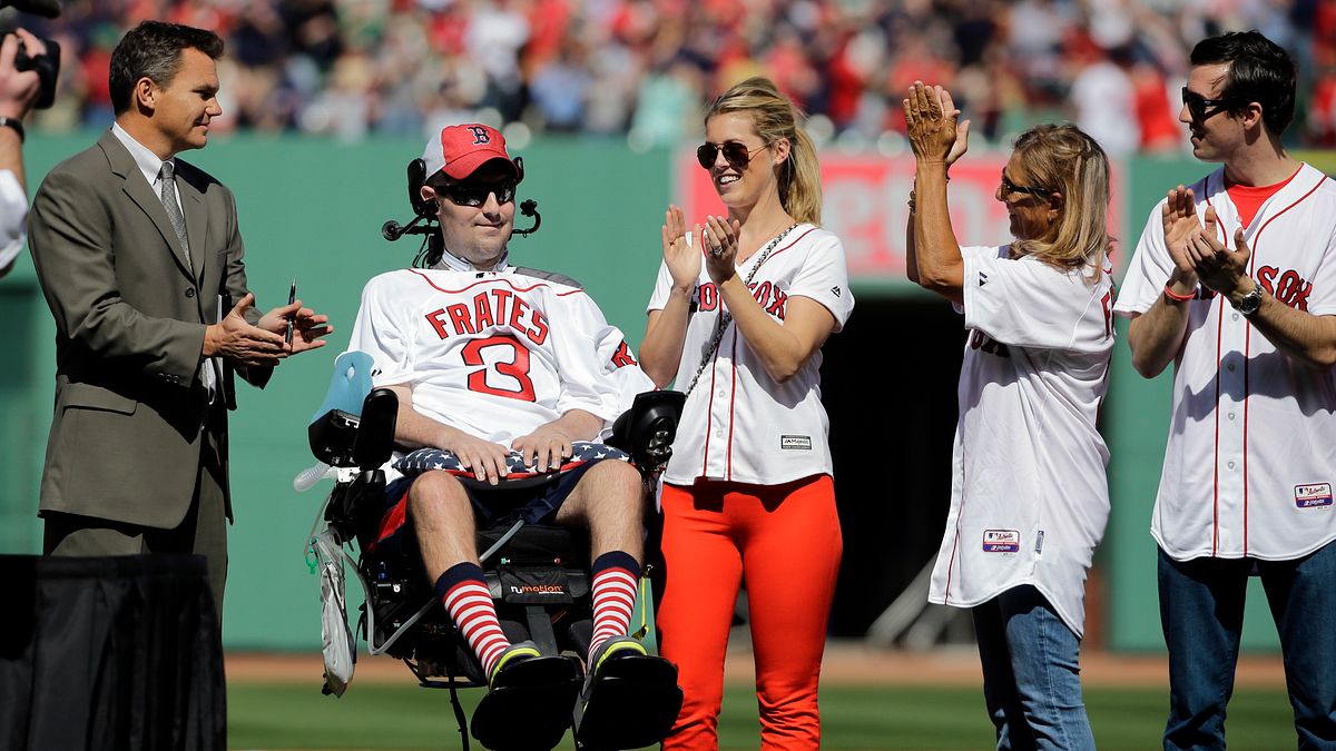 冰桶挑戰發起人弗瑞茲與世長辭,他在罹患肌萎縮性側索硬化症(ALS)前曾是名棒球健將。(AP) 冰桶挑戰發起人弗瑞茲與世長辭,他在罹患肌萎縮性側索硬化症(ALS)前曾是名棒球健將。(AP)