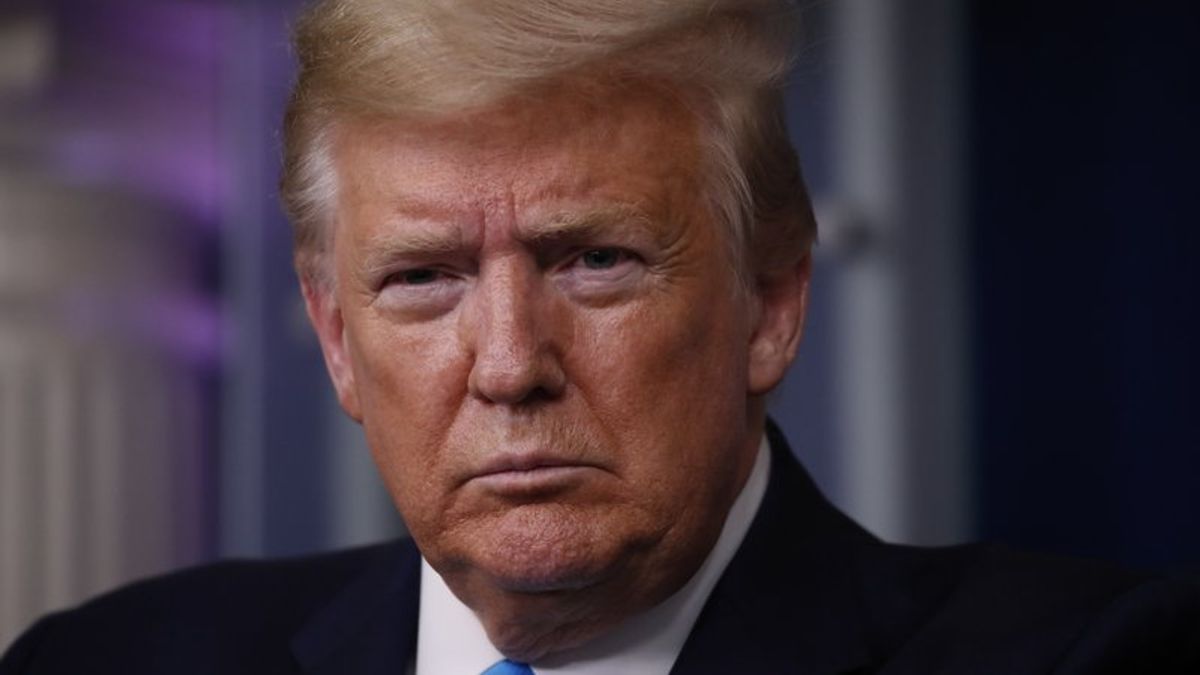 美國總統川普4月7日揚言美國將給暫停給世界衛生組織提供資助。(AP) 美國總統川普4月7日揚言美國將給暫停給世界衛生組織提供資助。(AP)