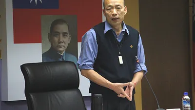 高雄市長韓國瑜宣布,將於22日啟程訪大陸4城市,為高雄尋商機。(高雄市政府提供)