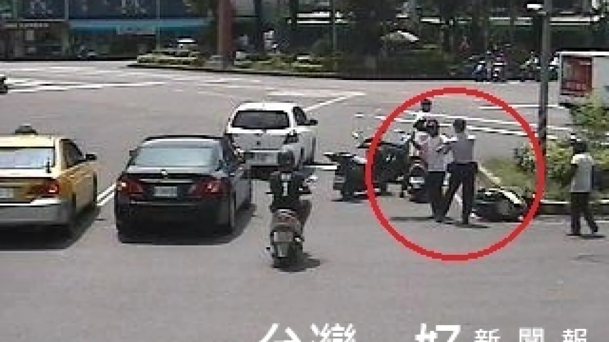 自摔男見警緊張落跑? 原是癲癇發作虛驚一場