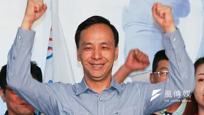 新北市長朱立倫意外贏得險峻。(資料照/余志偉攝)