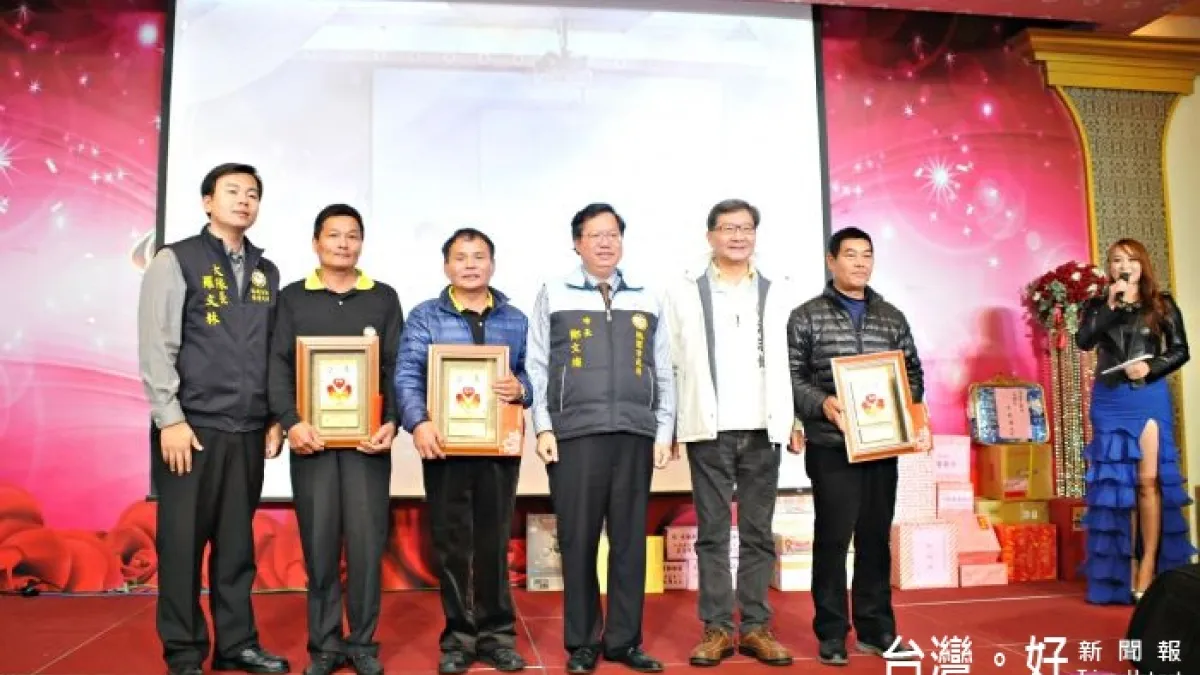 義勇救溺 清潔隊員接受桃市表揚