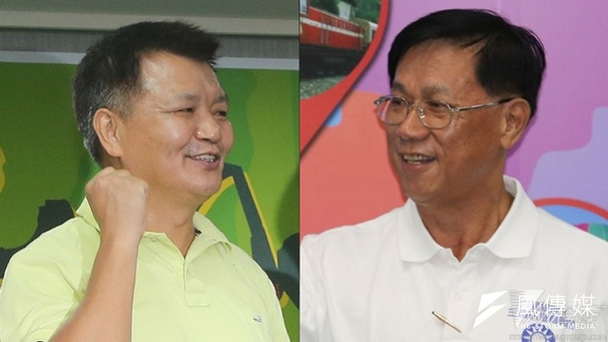 南投縣選舉大概區分為烏溪與濁水溪兩選區,濁水溪是國民黨參選人林明溱(右)的大本營,烏溪則是民進黨參選人李文忠(左)的故鄉。(吳逸驊、余志偉攝) 南投縣選舉大概區分為烏溪與濁水溪兩選區,濁水溪是國民黨參選人林明溱(右)的大本營,烏溪則是民進黨參選人李文忠(左)的故鄉。(吳逸驊、余志偉攝)