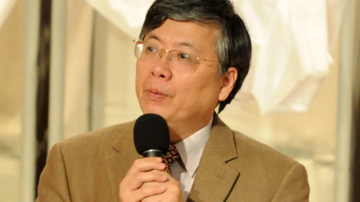 輔仁大學校長江漢聲。(取自SSU大專學生運動網)