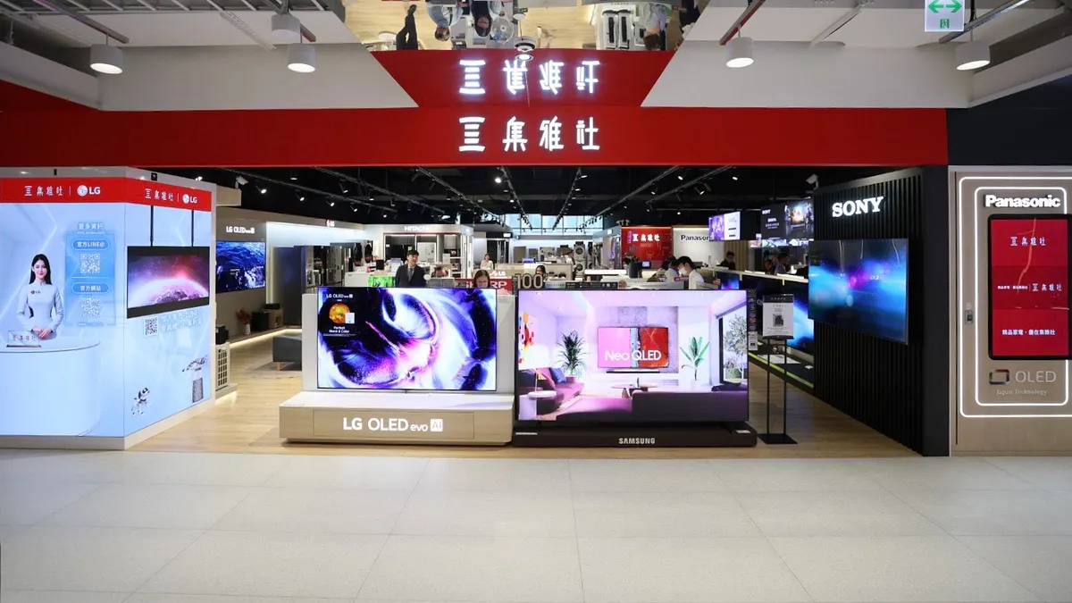 集雅社進駐DREAM PLAZA 3F,3大亮點打造科技美學沉浸式家電體驗。(圖/集雅社提供) 集雅社進駐DREAM PLAZA 3F,3大亮點打造科技美學沉浸式家電體驗。(圖/集雅社提供)