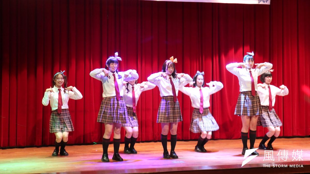 明台高中新設表演技術科,推出三年免學雜費,培育年輕學生多元的表演及多媒體應用等相關實務課程。(圖/記者王秀禾攝) 明台高中新設表演技術科,推出三年免學雜費,培育年輕學生多元的表演及多媒體應用等相關實務課程。(圖/記者王秀禾攝)
