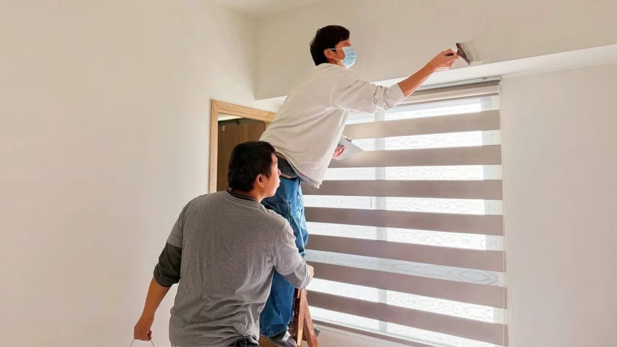 聚富建設落實細緻售服體系,並宣布正式啟動北台中核心新案佈局,圖為「交屋滿一年油漆巡檢服務」。