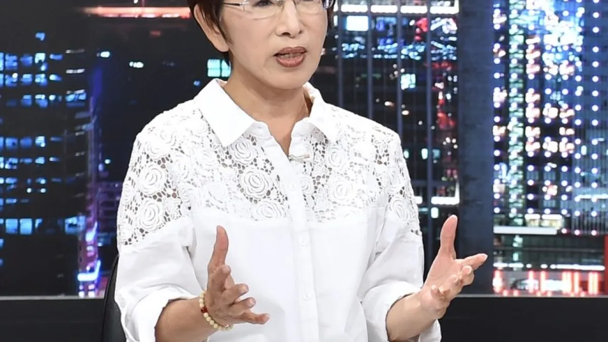 國民黨總統參選人洪秀柱29日接受政論節目專訪表示,自己對國民黨最大的貢獻,就是把士氣凝聚回來。(TVBS提供)