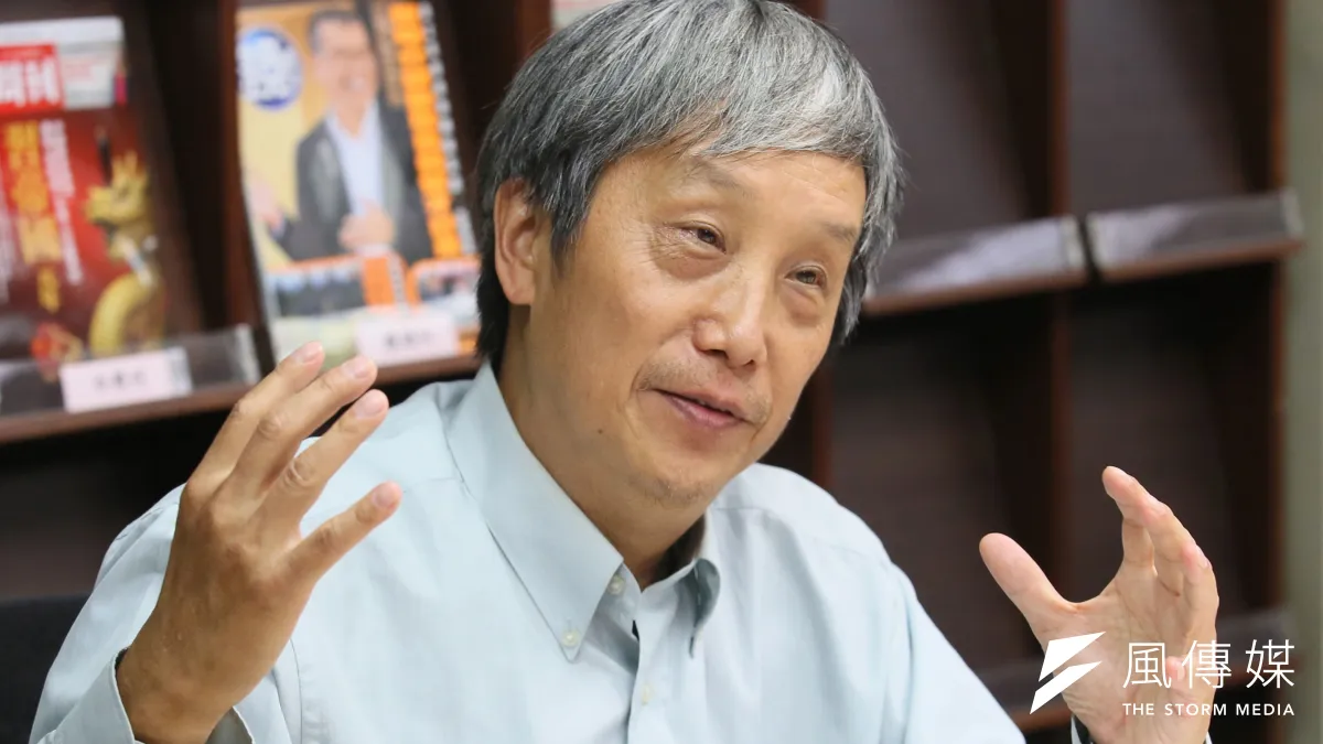 政大傳播學院退休教授馮建三。(資料照,柯承惠攝)