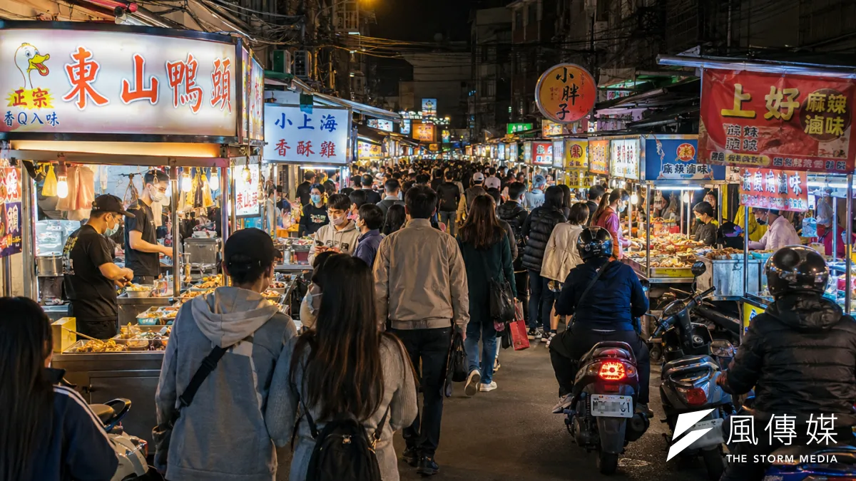 曾被不少人視為台北市最具特色之一的師大夜市,近年因商圈面貌改變,讓不少民眾感嘆「沒落了」。(示意圖,AI生成)