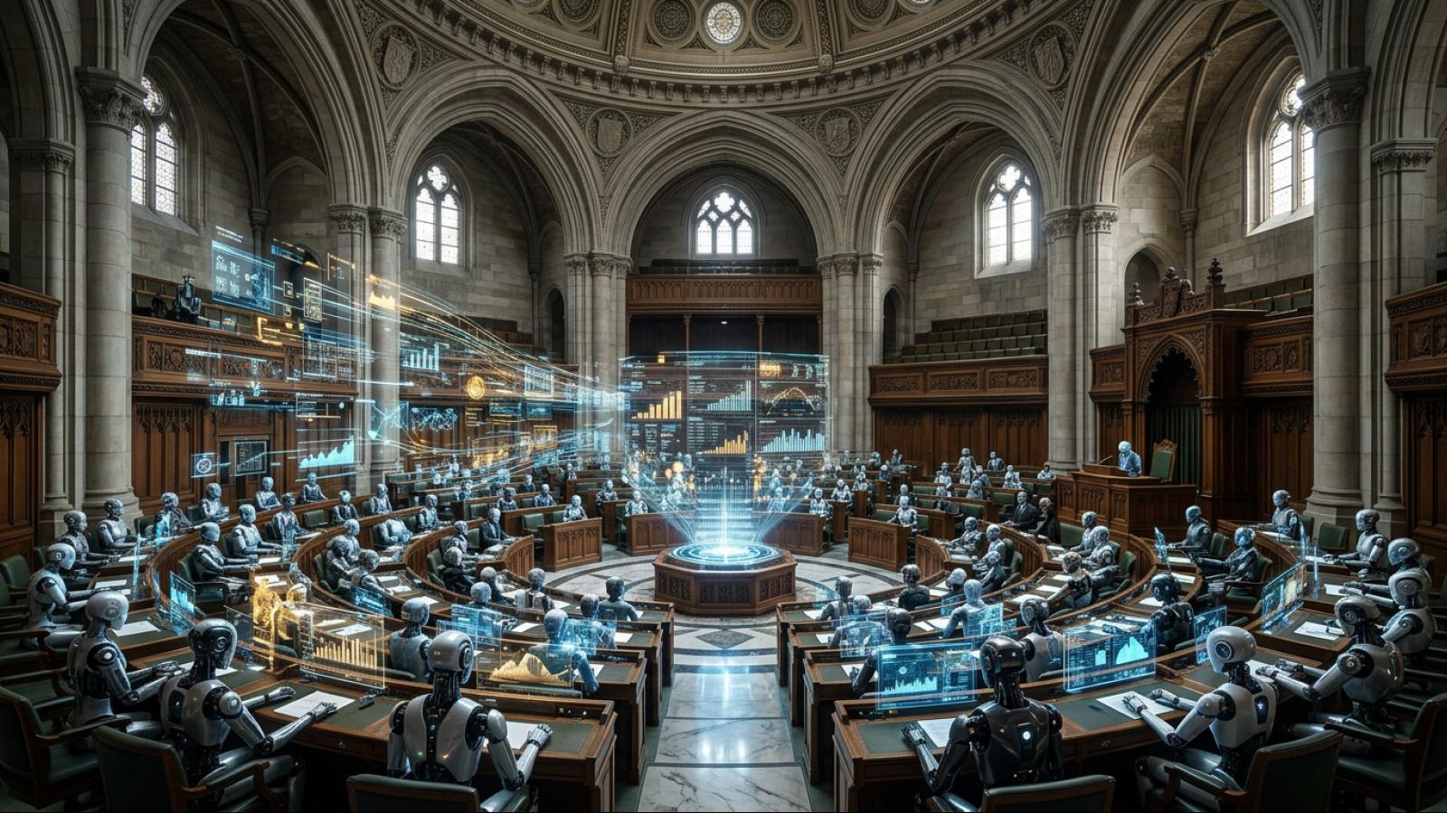 沈旭暉專欄:AI 可以取代議會民主嗎?