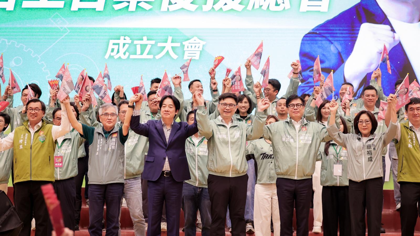 百工百業挺瑞隆!近300後援組織集結 賴瑞隆:謙卑傾聽、拚高雄下一棒