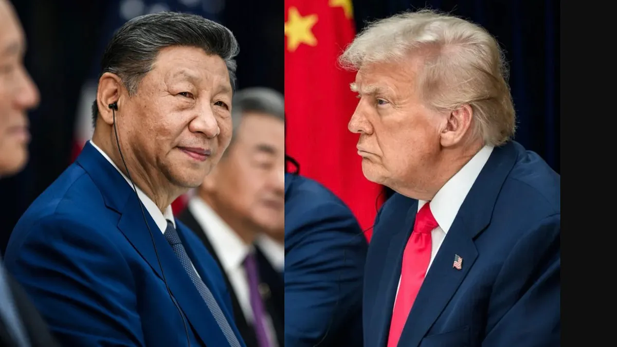 川普與中國國家主席習近平日前進行了半小時通話。(翻攝白宮官網,風傳媒合成)