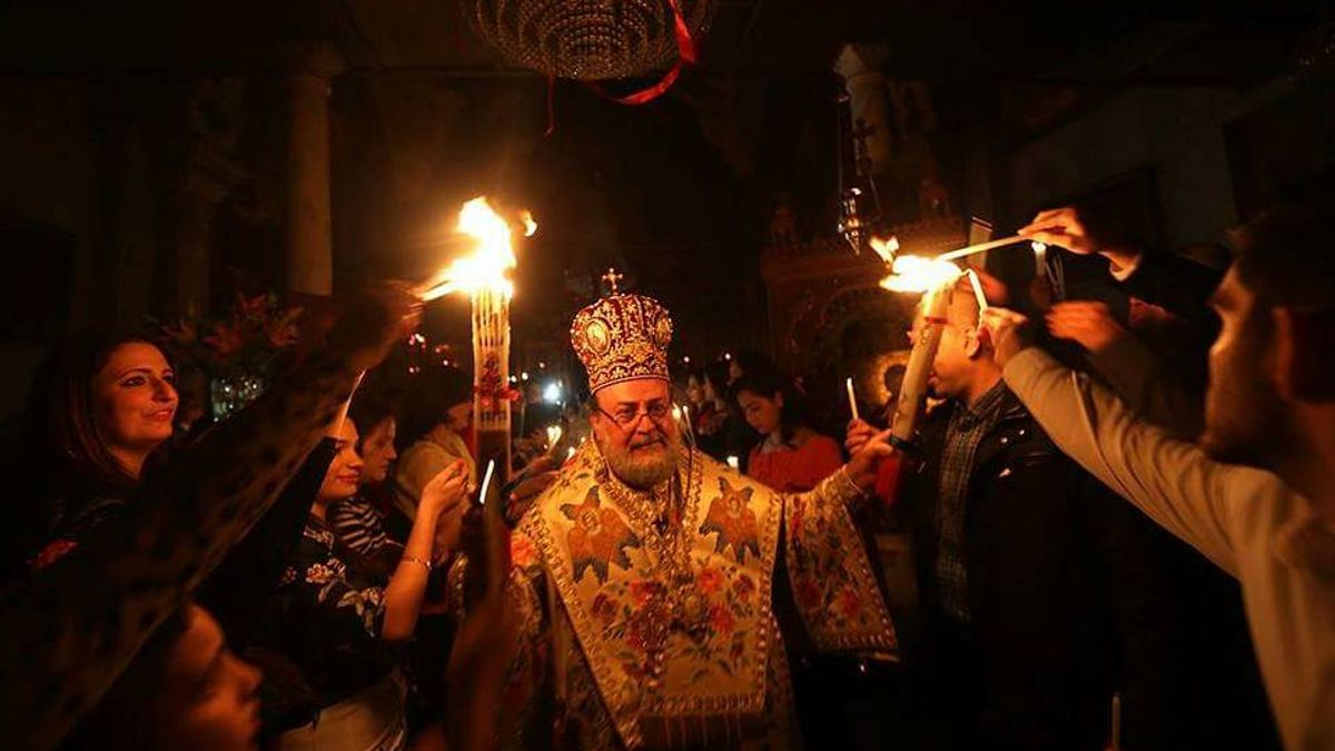 巴勒斯坦加薩走廊基督徒的聖誕節。(翻攝自巴勒斯坦基督聯合會Christians United For Palestine 臉書) 巴勒斯坦加薩走廊基督徒的聖誕節。(翻攝自巴勒斯坦基督聯合會Christians United For Palestine 臉書)