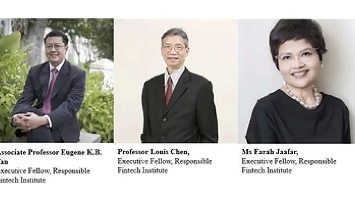 Responsible Fintech Institute Appoints Four Executive Fellows and Elevates Distinguished Professor Patrick H. M. Loh to Co-Founder