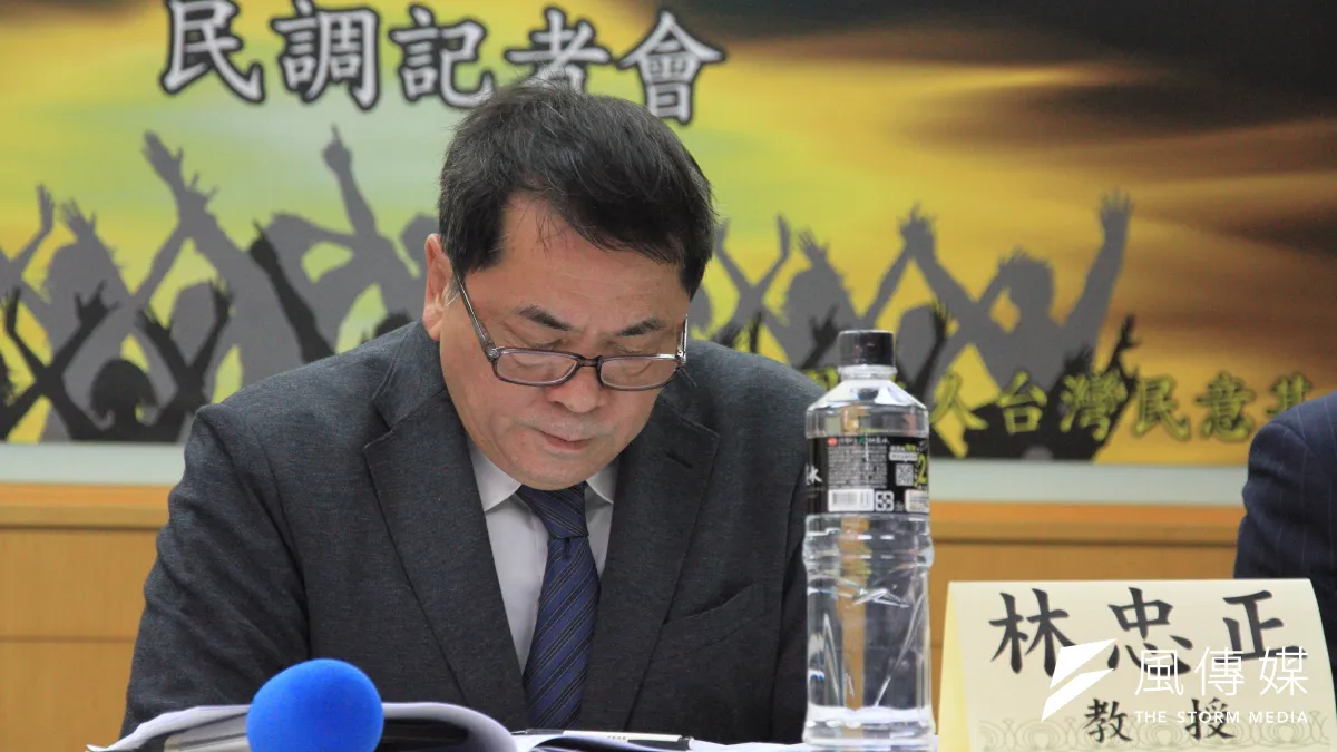 民進黨前副秘書長林忠正(見圖)18日在臉書透露,民進黨創黨主席江鵬堅是當年調查局派到黨外長期臥底工作人員。(資料照,王君瑋攝)