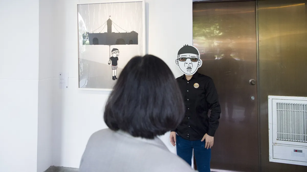 總統府常設展翻新,總統參觀「想像」展區(總統府)