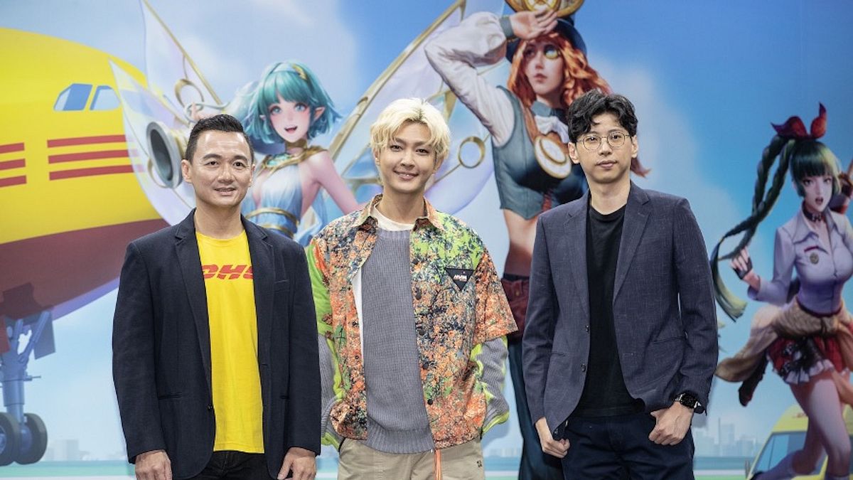 DHL國際快遞台灣總經理黃湧君(左起)、炎亞綸與Garena 總經理陳逸軒共同為活動揭開序幕。(圖/Garena提供) DHL國際快遞台灣總經理黃湧君(左起)、炎亞綸與Garena 總經理陳逸軒共同為活動揭開序幕。(圖/Garena提供)