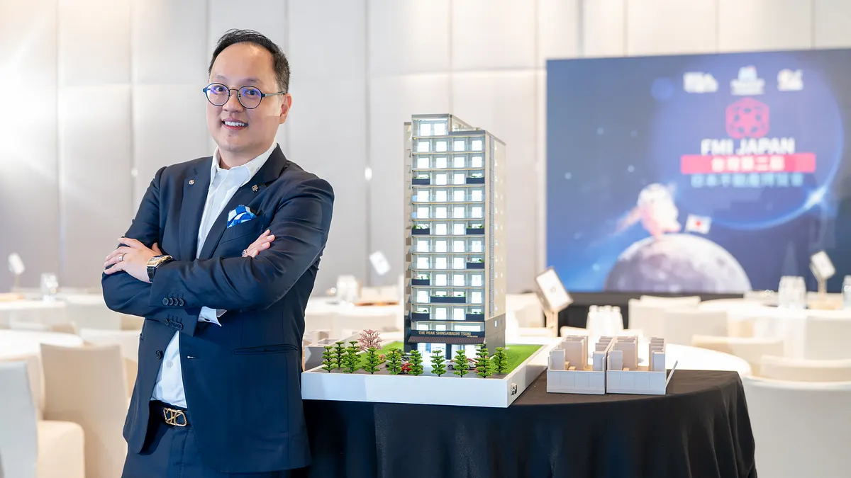 FMI JAPAN創辦人暨行政總裁李丹翔指出,大阪核心區在觀光與居住需求支撐下,正成為台灣投資人關注焦點。(圖/業者提供)