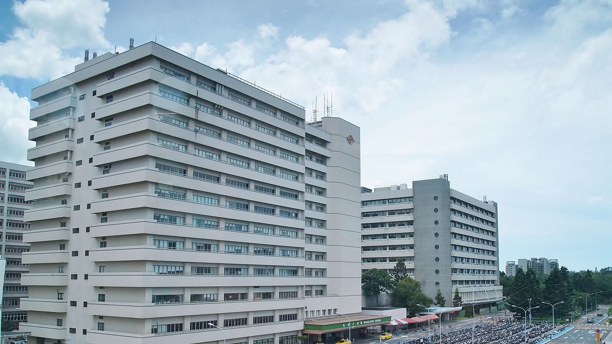 20200830-林口長庚醫院外觀一景。(盧逸峰攝) 20200830-林口長庚醫院外觀一景。(盧逸峰攝)