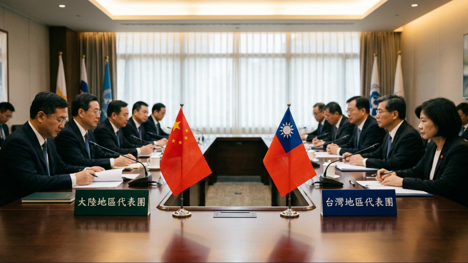 俞劍鴻觀點:代表非中華人民共和國的台灣地區、代表非中華民國的大陸地區何時可以開始辯證的和平協商、談判?