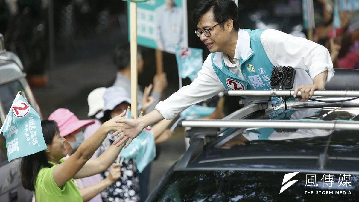 民進黨高雄市長候選人陳其邁將在18日舉行造勢活動,將和民進黨內重量級人物同台。(資料照,新新聞郭晉瑋攝) 民進黨高雄市長候選人陳其邁將在18日舉行造勢活動,將和民進黨內重量級人物同台。(資料照,新新聞郭晉瑋攝)