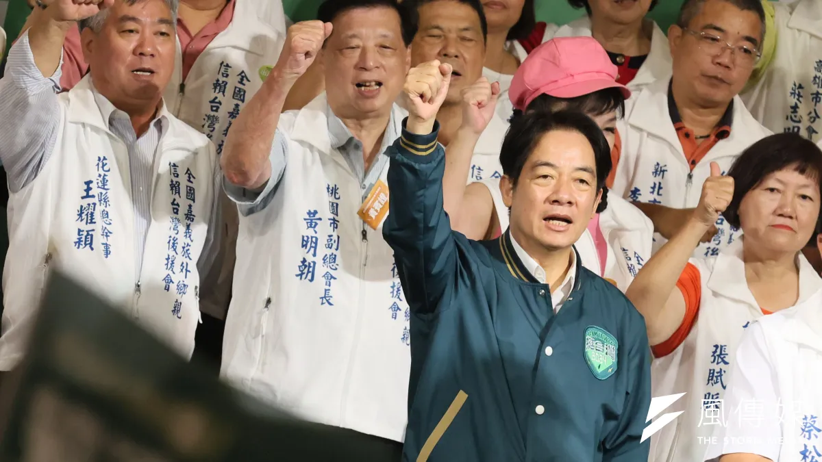 民進黨總統參選人賴清德一番「走進白宮就是完成政治目標」的說法,引起美方關切。(柯承惠攝)