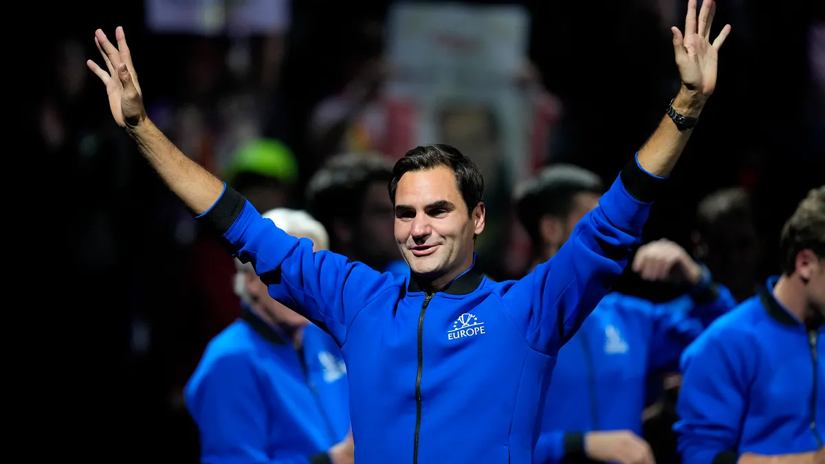 2022年9月23日,費德勒(Roger Federer)告別網壇(AP) 2022年9月23日,費德勒(Roger Federer)告別網壇(AP)