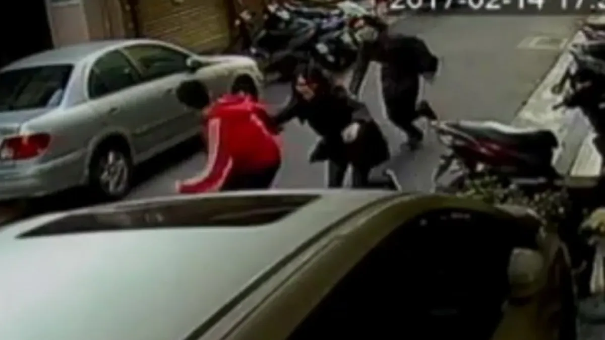 恐怖情人節 前男友當街堵人追砍現任男友