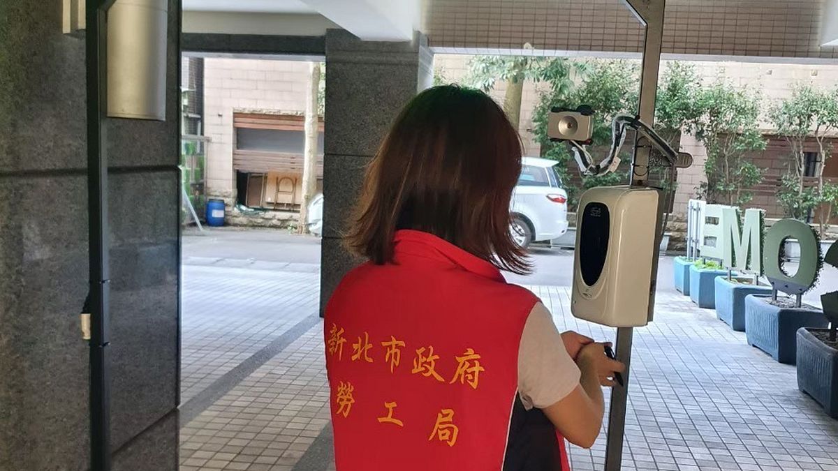 勞工局輔導成立防疫隔離宿舍。(圖/新北市勞工局提供) 勞工局輔導成立防疫隔離宿舍。(圖/新北市勞工局提供)