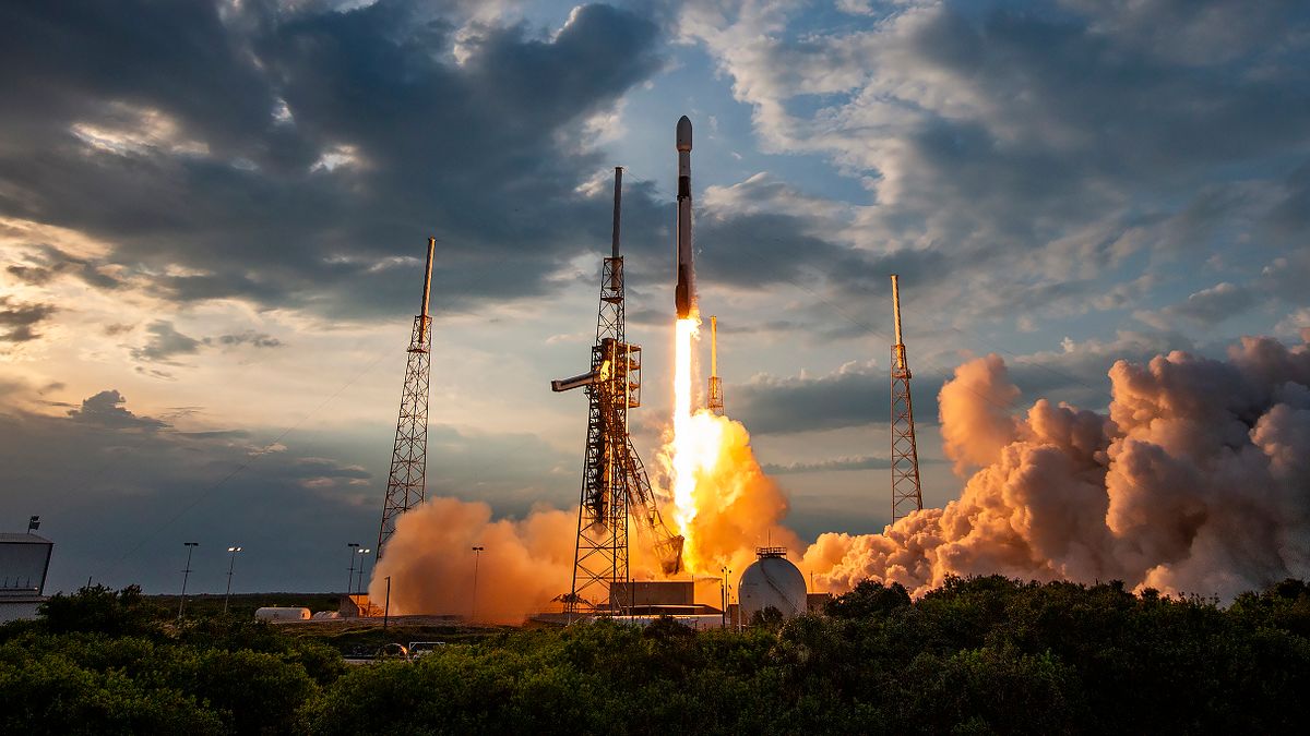 2024年7月9日。獵鷹9號發射土耳其衛星(Turkast 6A)進入軌道。(取自SpaceX官方X帳號) 2024年7月9日。獵鷹9號發射土耳其衛星(Turkast 6A)進入軌道。(取自SpaceX官方X帳號)