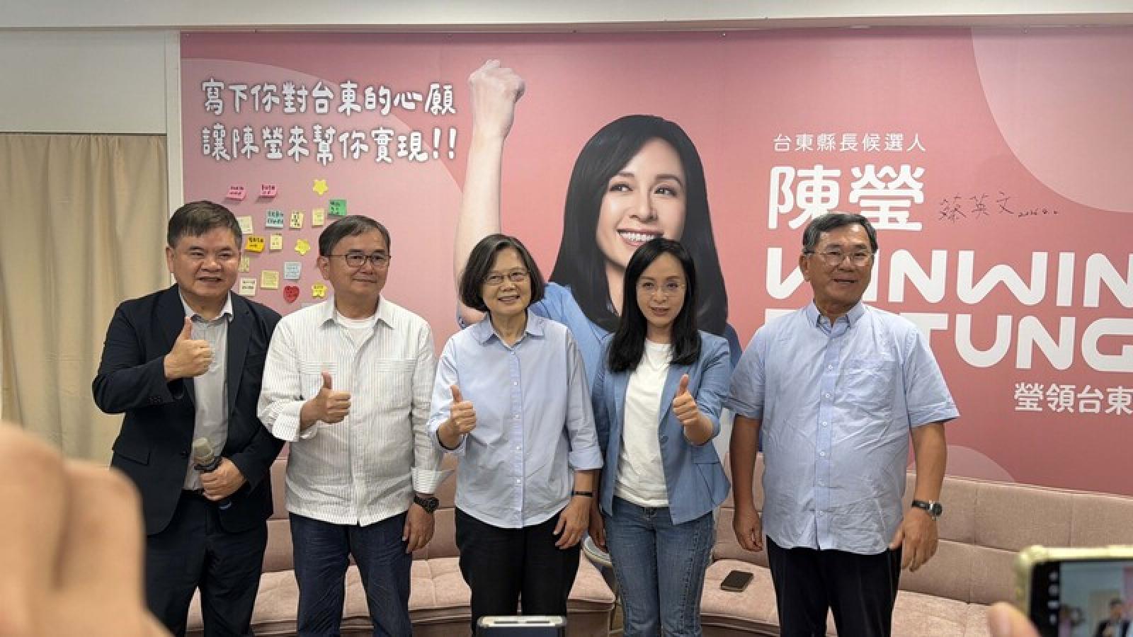 勸劉櫂豪「台東這局別碰」?蔡英文親任陳瑩競總主委 媒體人曝背後戰略:這招不尋常