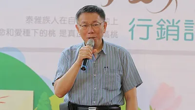 柯P赴星演講暢談當選原因 「選民感到絕望才投我」