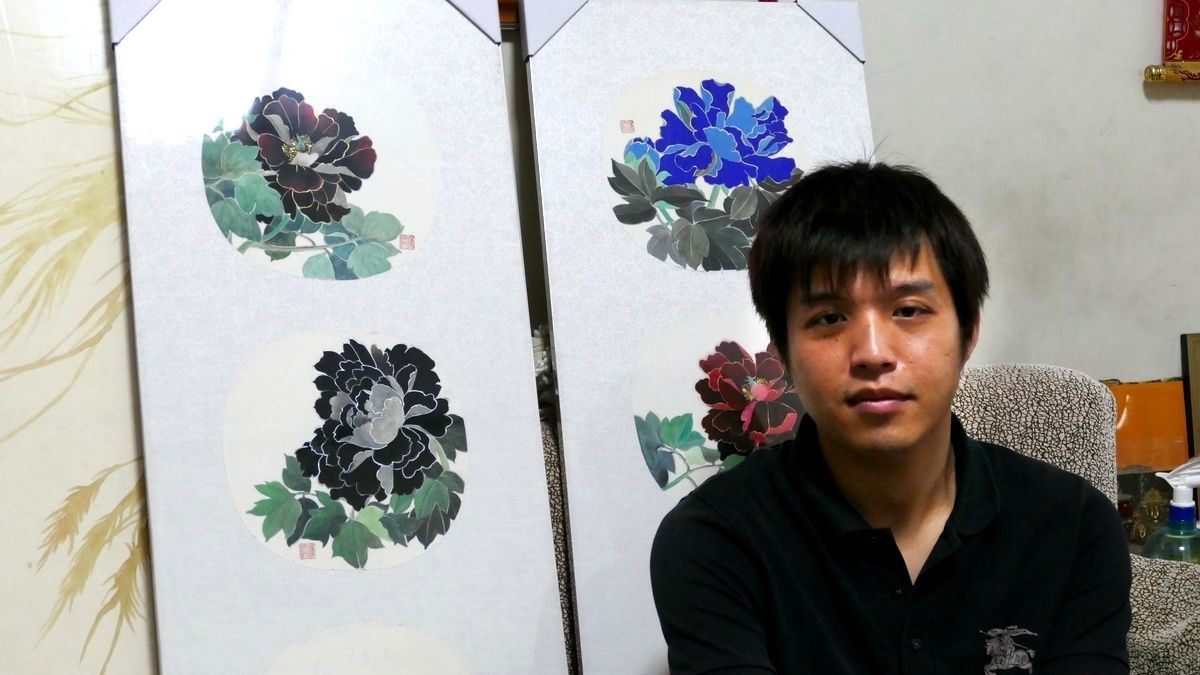 鐘翊甄水墨畫個展 14日起於南投文化局展出 鐘翊甄水墨畫個展 14日起於南投文化局展出