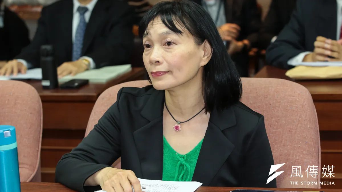 促轉會委員楊翠25日出席立院司法法制委員會備詢。(顏麟宇攝)
