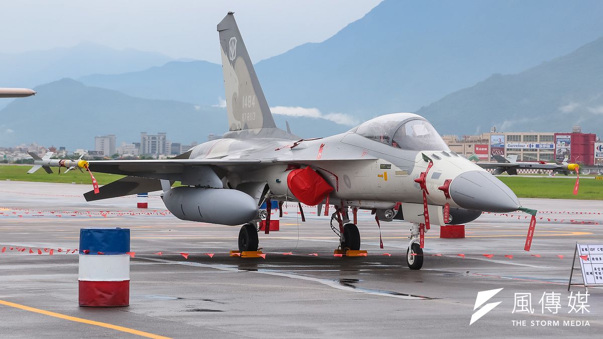 IDF經國號戰機。(顏麟宇攝) IDF經國號戰機。(顏麟宇攝)
