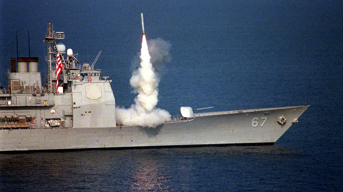 美軍戰斧巡弋飛彈精確度驚人。(資料照,取自美軍DVIDS系統)